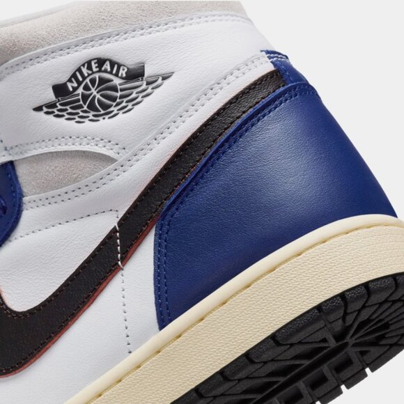 Air Jordan 1 Retro OG High Rare Air Deep Royal Blue Size 9.5 Brand New DZ5485 - Picture 4 of 6